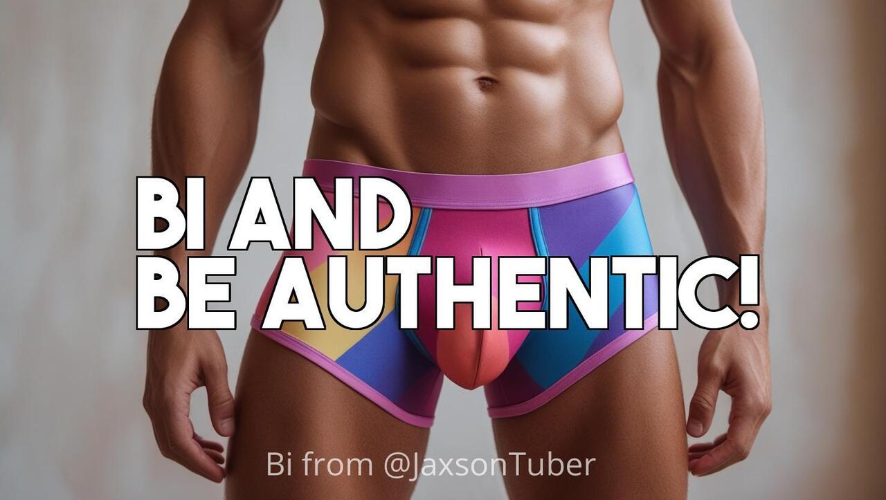 Bi and Be Authentic! https://t.co/piGzzy5xKX