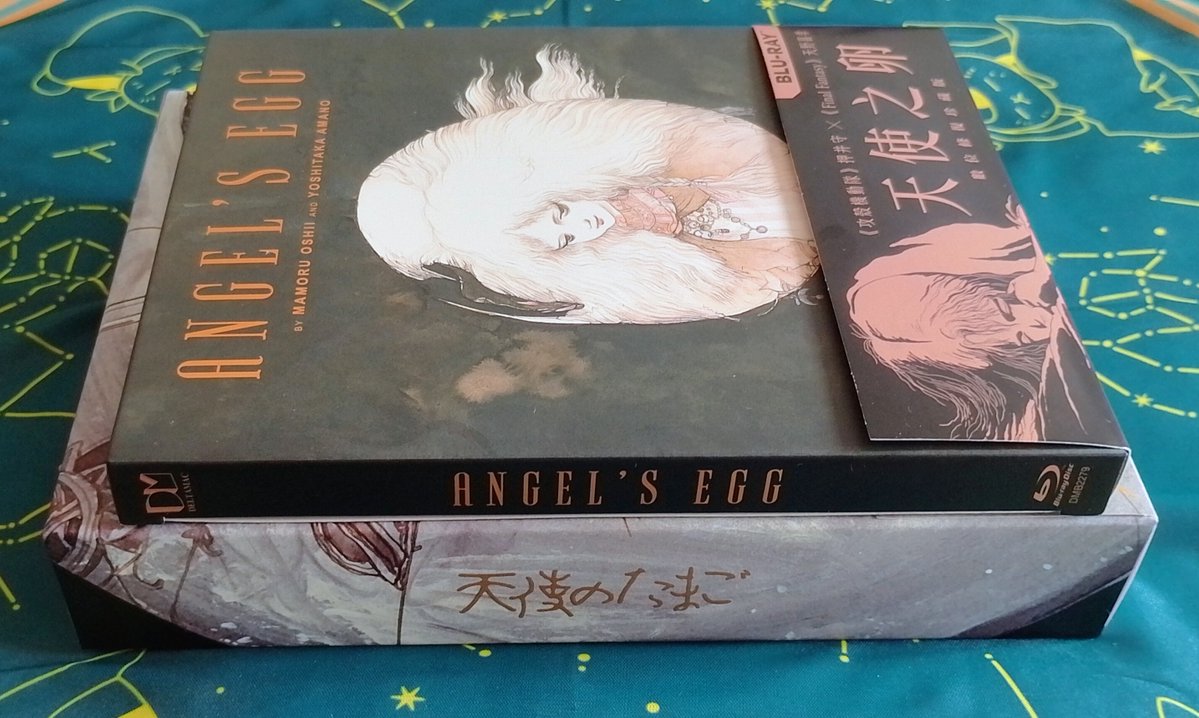 DiaryJasper's tweet photo. 日版藍光+台版BD藍光（1/3）
#天使のたまご #AngelsEgg #天使之卵 https://t.co/T4qRkTEQ20