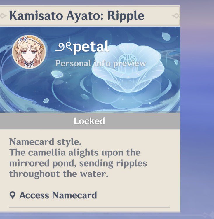vodyanitsaagf's tweet photo. what if i want the namecard but not ayato https://t.co/VXEDPlvXvu
