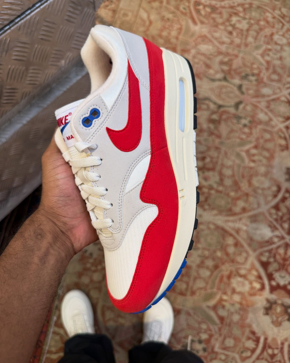 fullress's tweet photo. 【2027年 春夏】
NIKE AIR MAX 1 “Lost &amp; Found” (ナイキ エア マックス “ロスト&amp;ファウンド”)

・意図的に経年変化を表現した「Lost &amp; Found = 発掘された名作」のような雰囲気を醸し出している。

https://t.co/Bax3r4p8ji https://t.co/8RRzA12Ce2
