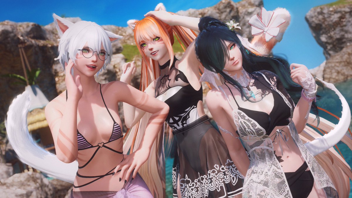 Tanzia_PLD's tweet photo. Met some cuties at the beach~

with @maxter0id and @AzaleaXiv https://t.co/8jX3WWeOPz