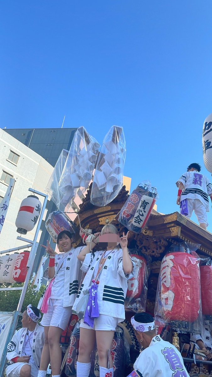 mhr_danjiri's tweet photo. 1年ぶりー！
本日試験曳き💪 https://t.co/i2czpMztHE