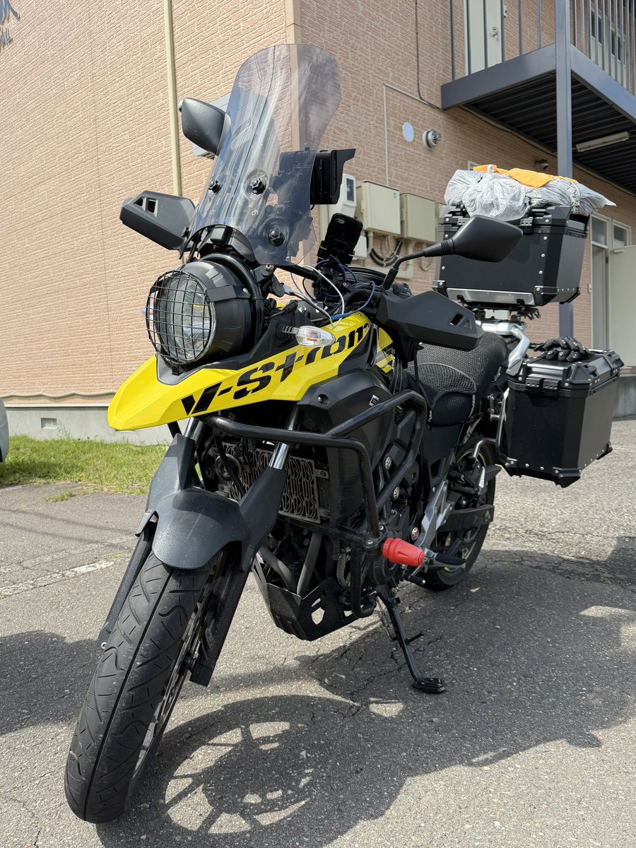 Flying_FOX_R's tweet photo. 本日は
オビヒロミナミから
出発🏍️ https://t.co/L7jb01NQ0a