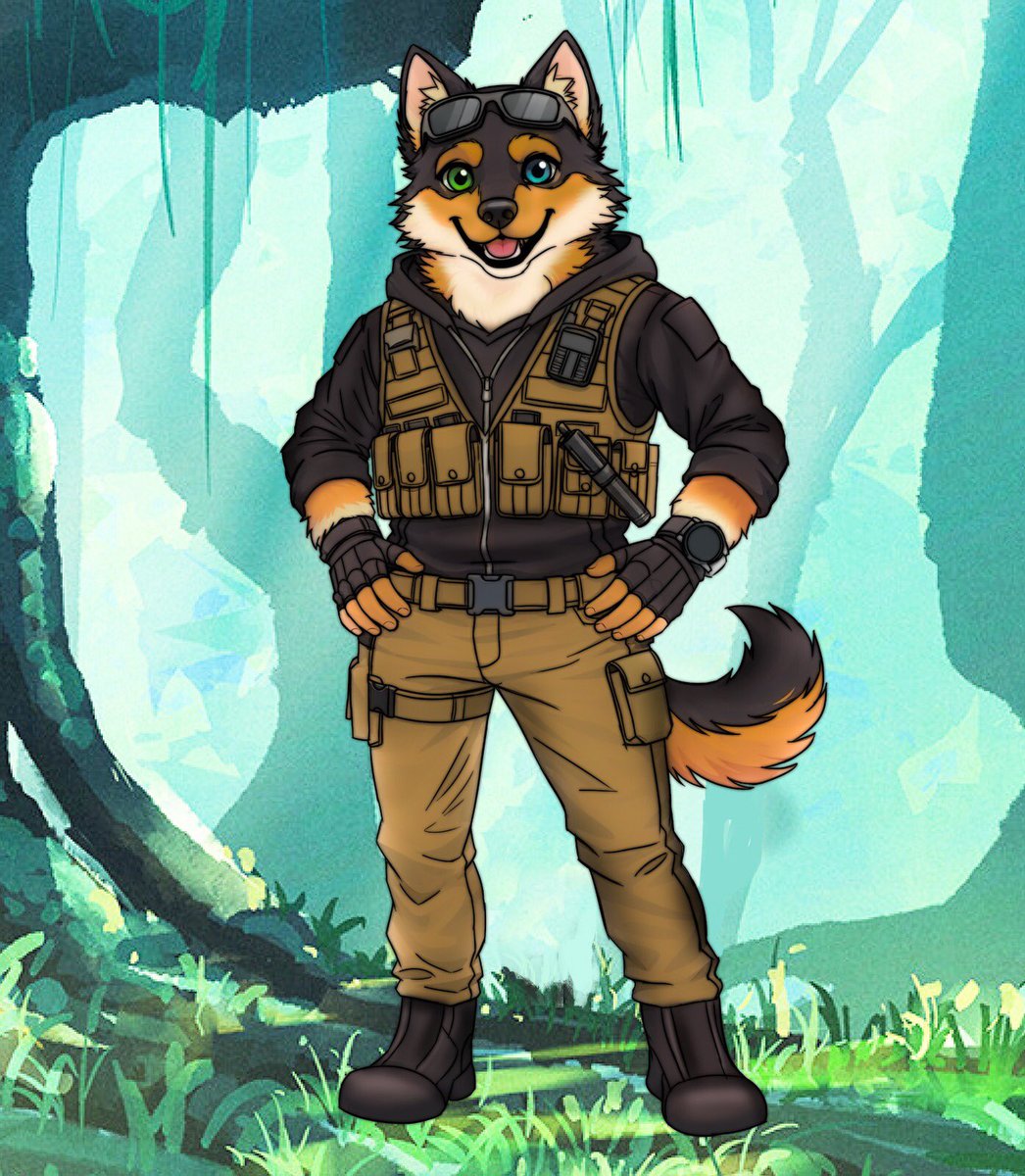 amelia_smith105's tweet photo. Concept art done for my lovely friend❤️

#characterdesign #furryartist #furryfandom #furrypark #furryartwork https://t.co/ft3pIioRXU