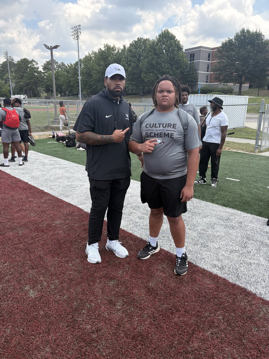 Dlewis0731's tweet photo. Had a great time at North Carolina central university ! Thank you coach @CoachTOliver @gray_reed77 had a great time ! https://t.co/8SG8LHc4By