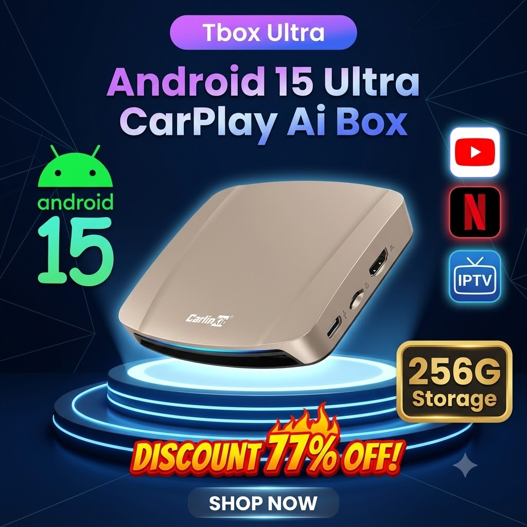 SultanaSheli's tweet photo. 256G Carlinkit Android Auto Wireless Adapter CarPlay Tv Box Android 15 Ultra CarPlay Ai Box
👍👍Buy now: https://t.co/6cebdAZoe8
🔥🔥 Discount 77% 🔥🔥
https://t.co/340uxLAoo5

#Carlinkit #CarPlay #AndroidAuto #CarPlayAIBox #WirelessCarPlay #YouTube #Netflix #CarTech #GPS #IPTV https://t.co/vwJ3oW4cQp