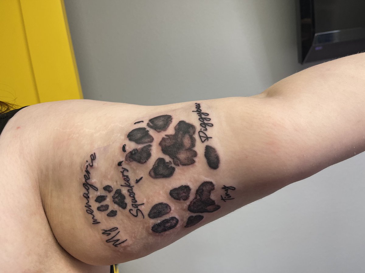 alikabug's tweet photo. New tattoo! I am very happy with the results and I was so close to crying when I saw it completed. 🥹 https://t.co/rba3TZSS6H