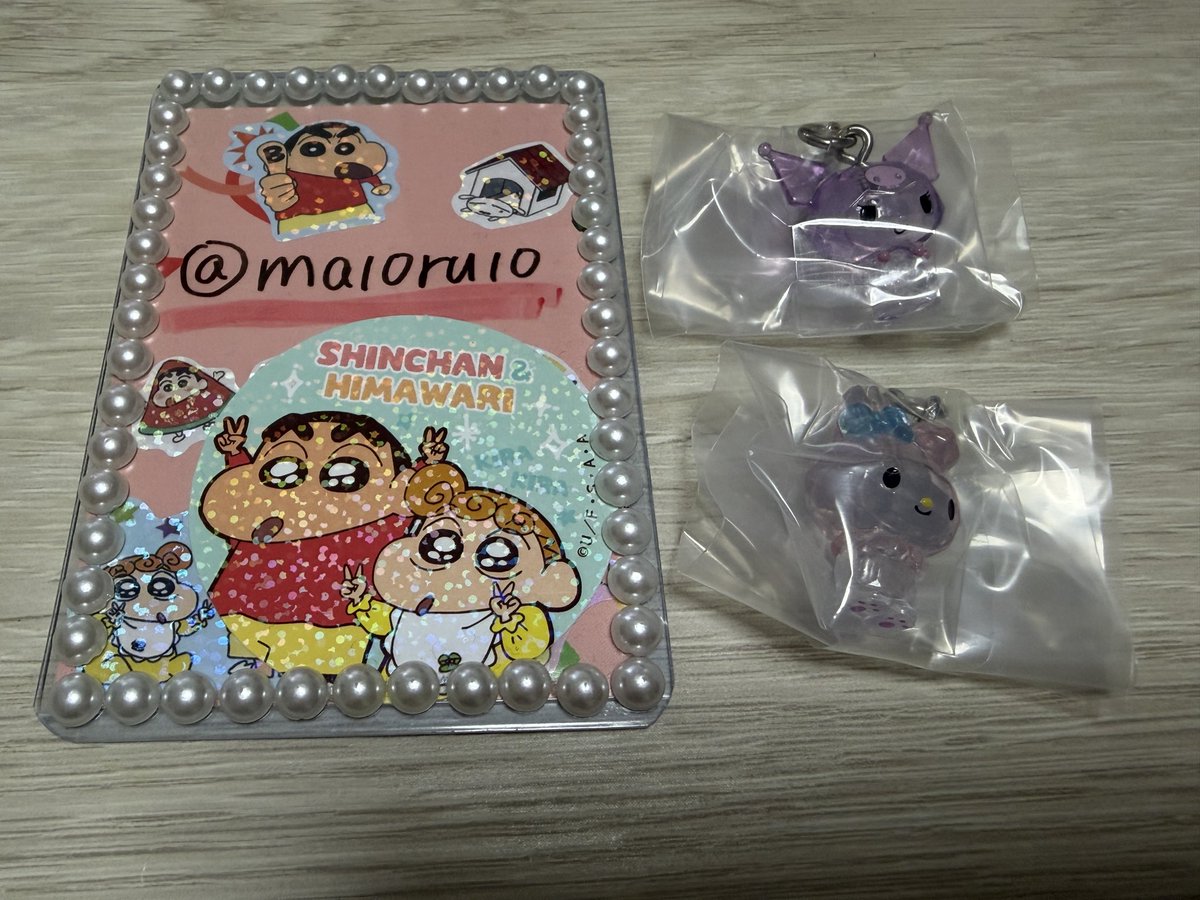 ma10ru10's tweet photo. 【交換】サンリオキャラクターズ クリスタルめじるしアクセサリー

譲)クロミ、マイメロ

求)キティ

郵送希望です。 https://t.co/HPrLGb4nbA