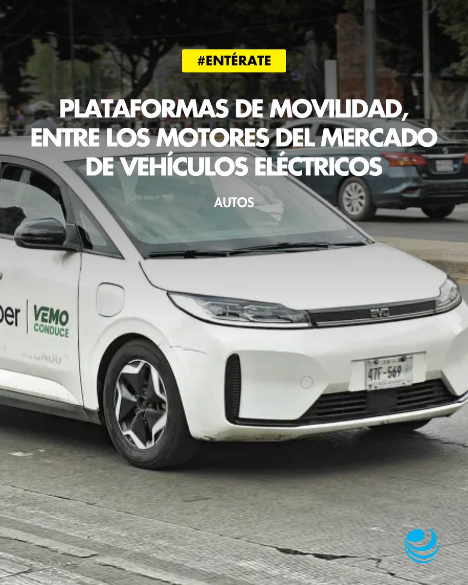 eleconomista's tweet photo. 🚘 Autos | 🚗💚 La electromovilidad avanza en México gracias a plataformas como DiDi y Uber. En el primer trimestre de 2026, se registraron 2,218 nuevos créditos para vehículos eléctricos.
https://t.co/LYNK7ljGtq https://t.co/GbUbwEGBkI