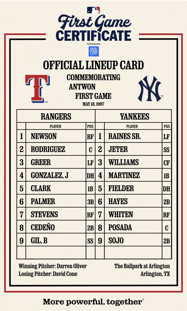 AntwonTX's tweet photo. #MLBFirstGame https://t.co/lVRN6NxkeB