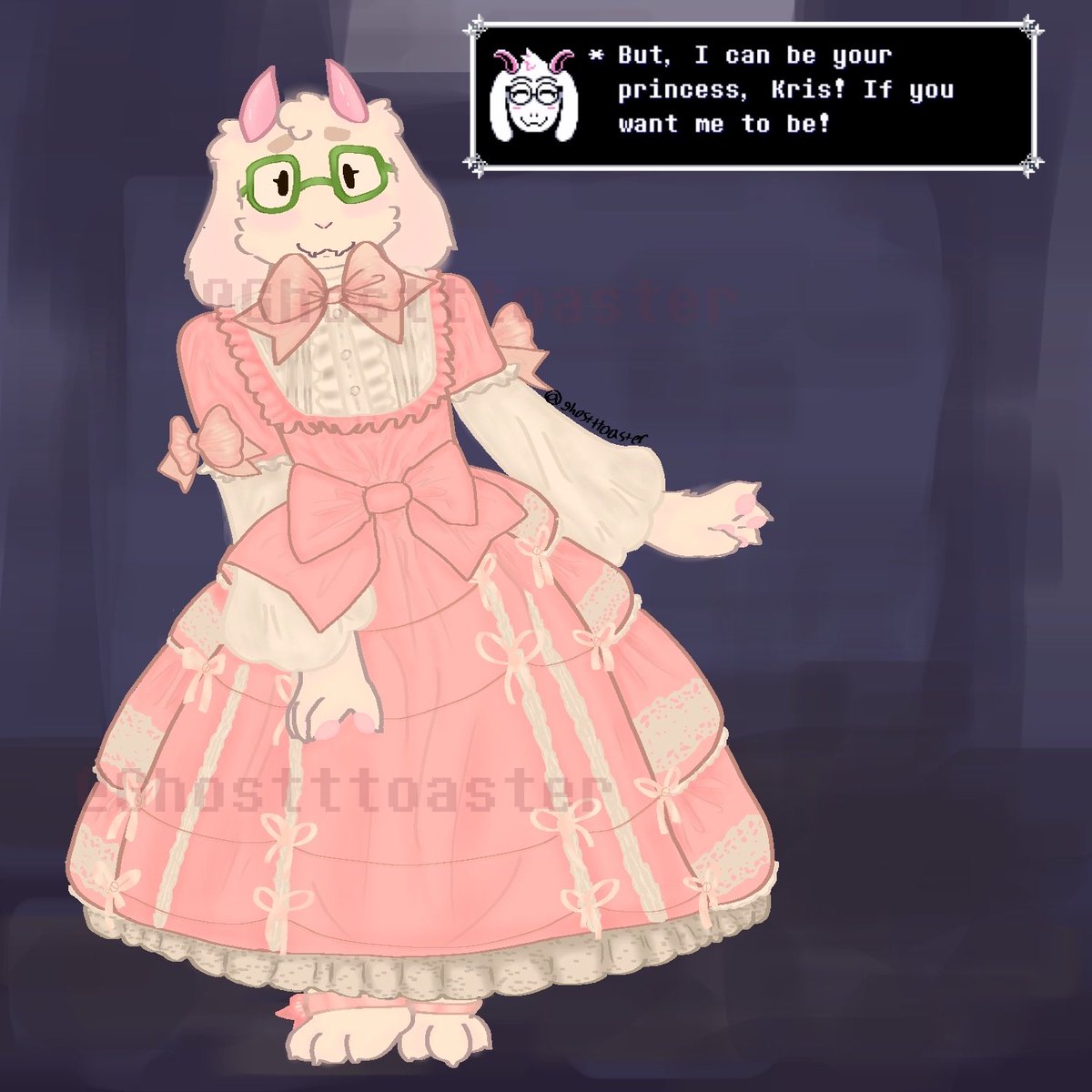 ghostttoaster's tweet photo. i can be your princess kris!! #kralsei https://t.co/3r3FL7IJE7