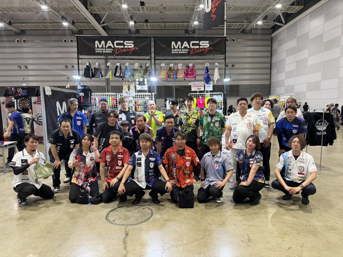 macs_design's tweet photo. SOFT DARTS PRO TOURNAMENT
"PERFECT" 第8戦 福島
@ビッグパレットふくしま
出場のMACS Design所属選手です!
皆様、応援よろしくお願いいたします。
#macsdesign
#マックスデザイン
#PRODARTS
#PERFECT https://t.co/mvipjvfT6v