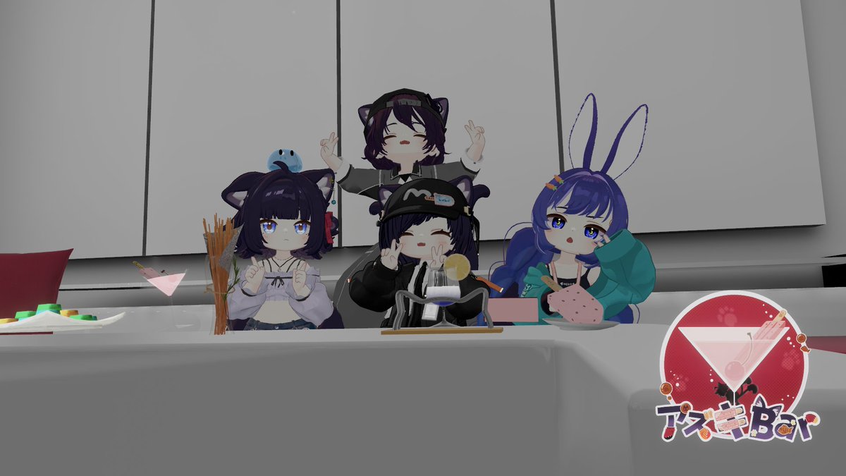 Awake_vrc's tweet photo. #VRC_アズキbar
#アズキちゃんかわいい
改めて昨日のアズキbarお疲れさまでした
４回目でようやく入ることが出来ましたが、キャストさん達の個性豊かなアズキが見れて良かったです
ハーフアニバも頑張ります https://t.co/1BfOCe1D88