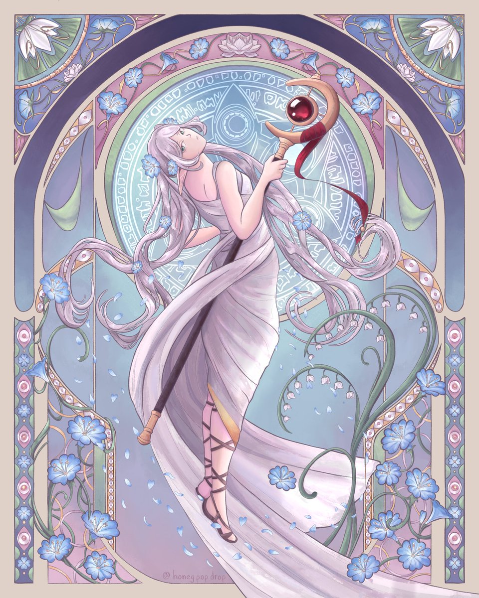 honeypopdrop's tweet photo. Im so excited to have this contest painting done and submitted it’s finally doneeee https://t.co/dEY12IA14L