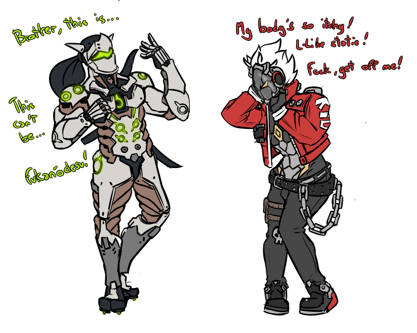 colesasinus's tweet photo. I have never played either game but i like athletic looking robot dudes so enjoy.

Sorry I was too weak to shade it.
You can find the text below https://t.co/uTSgsuPYAX