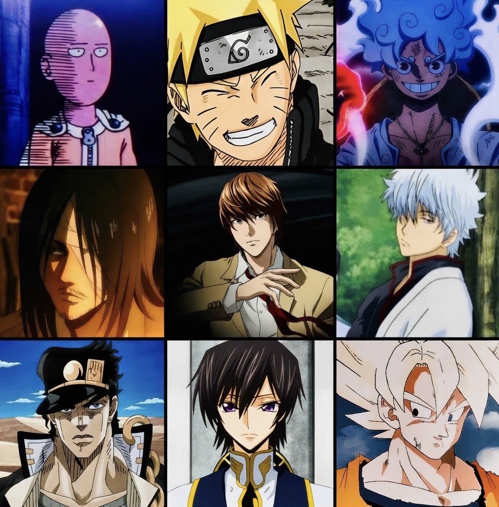 JayDMarlin's tweet photo. Who's THE Best Anime Main Character from this list? https://t.co/KwLNDWitAk