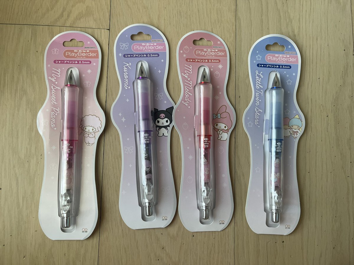 Wish_makeup's tweet photo. 13. ดินสอกด Sanrio 590 บาท/แท่ง
📦ค่าส่ง EMS 50 บาท (หลายชิ้นบวกเพิ่ม)
#Duffyandfriends
#ตลาดนัดsanrio
#ตลาดนัดซานริโอ้ https://t.co/3pIWV2jQbH