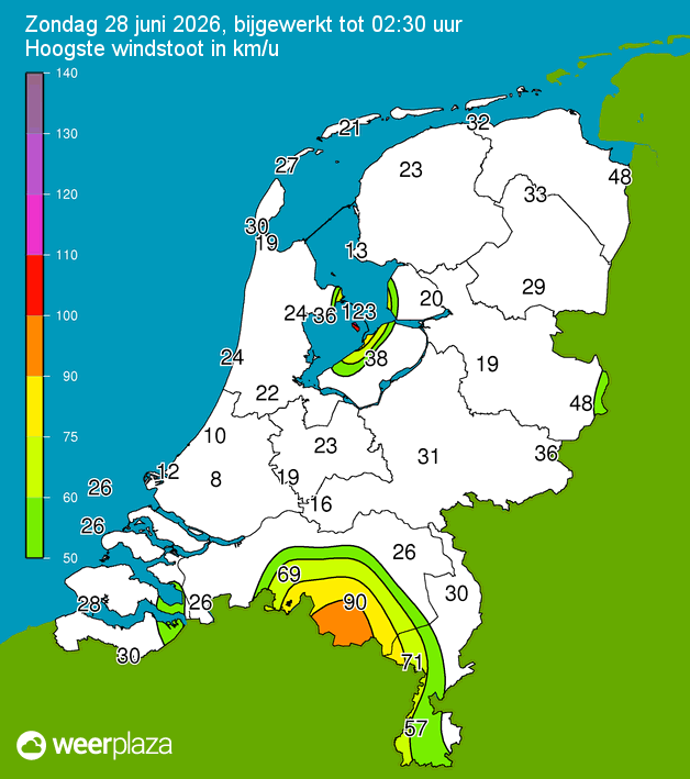 meulenbeld_rick's tweet photo. 🔴BOW-ECHO BOVEN NEDERLAND🔴
De bow-echo is nu boven Nederland en neemt nog steeds toe in kracht. Dit #onweerscomplex gaat gepaard met hevige #regen/#onweer/#wind, grote #hagel en mogelijk lokale #valwinden. Zorg dat alles dat los ligt snel vastgemaakt wordt! https://t.co/xrjTSMlZNJ