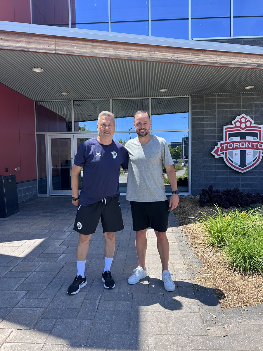 FredMoojen's tweet photo. Great weekend in Toronto visiting Inter Toronto. Huge thanks to Silviu and the entire staff for the warm welcome.

Also had the opportunity to visit the Toronto FC Training Ground to watch a closed-door scrimmage.

Always great to spend time with top CPL and MLS organizations. https://t.co/gAiIVHY3wN