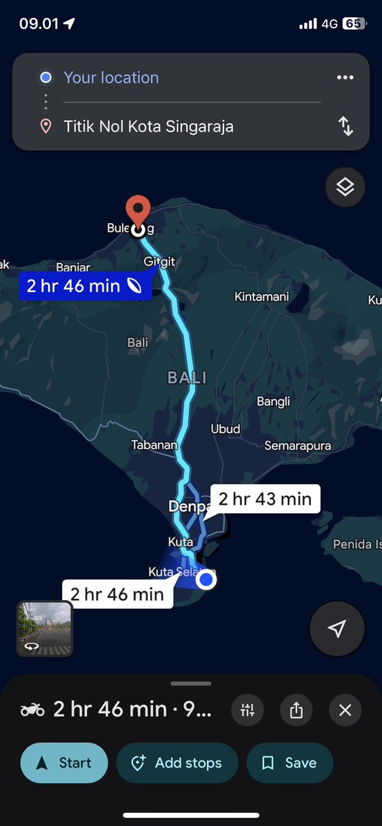 _kangkuli's tweet photo. waktunya membelah pulau bali https://t.co/dgRN581XN1