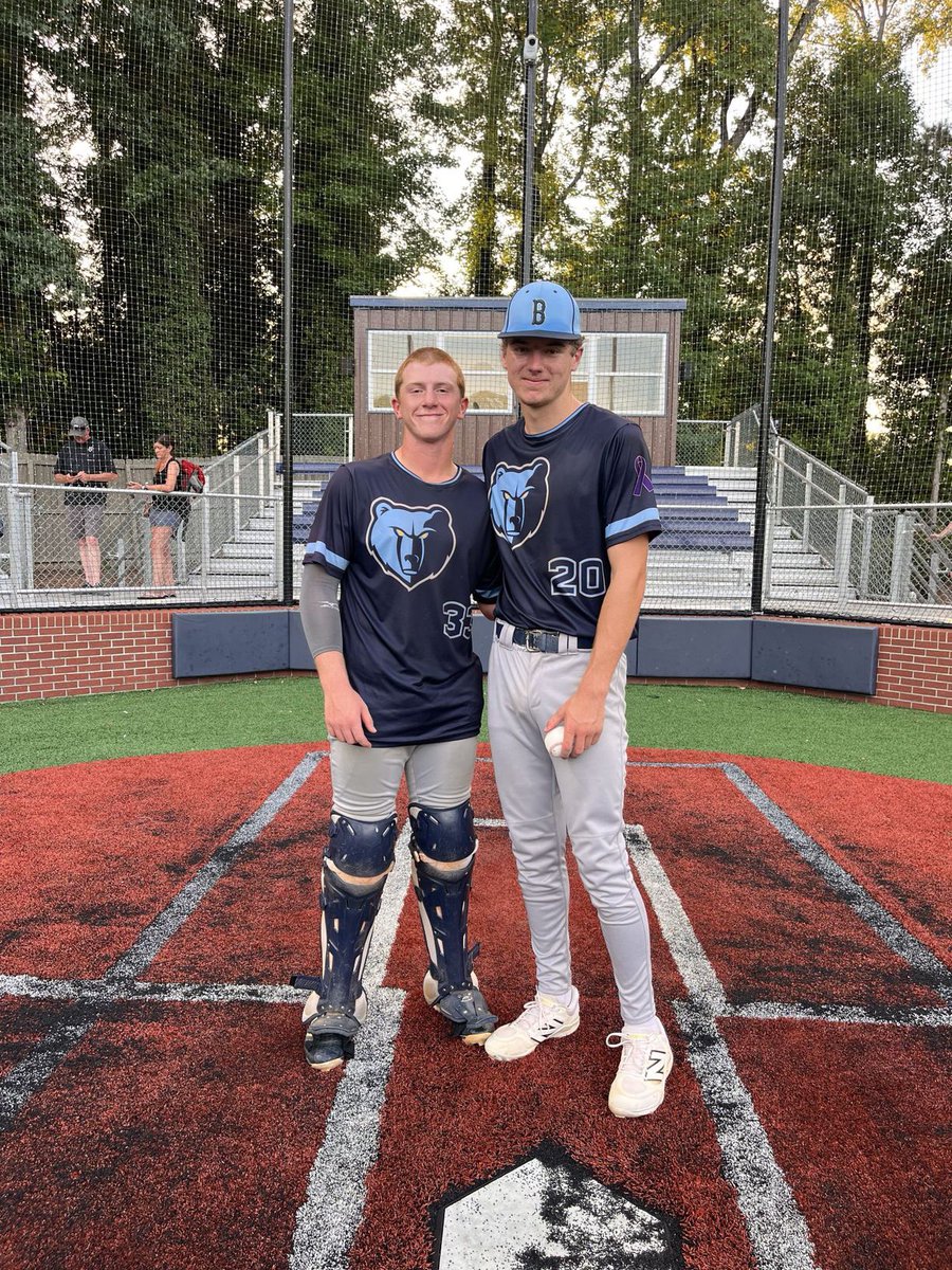 GatewayBruins27's tweet photo. @athmer_25 
@C3NTRALBASEBALL 

Alex Athmer with a dominating performance at the WWBA with a no hitter.  14K’s  1 walk.   FB sitting 84-86 topping out at 87.  @DeegsBaseball https://t.co/mu1aRGKMay