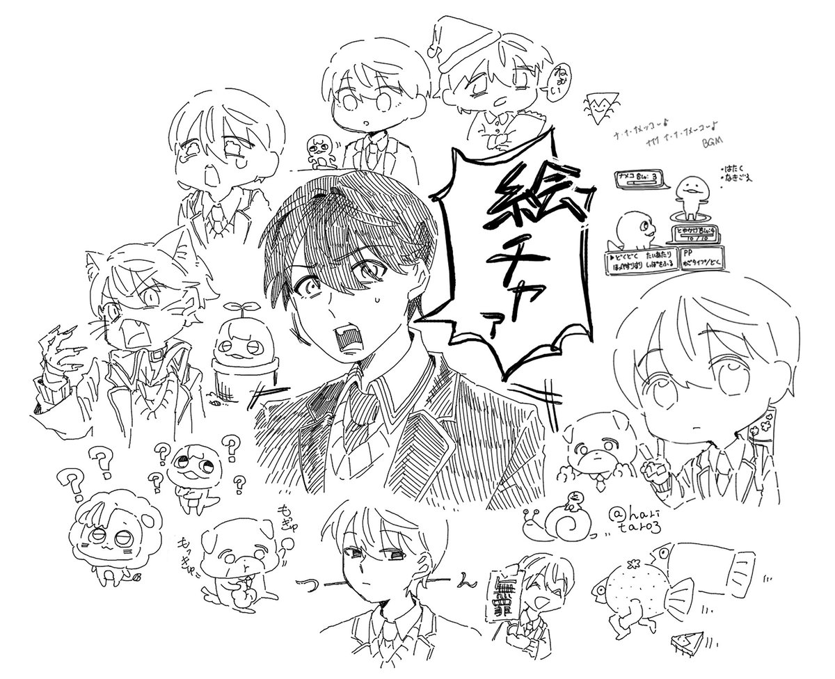 昨日の絵チャ✨️
沢山の方にご参加頂きました!!幸せ空間すぎる!!
ありがとうございました!!

↓これは私が描いた部分 