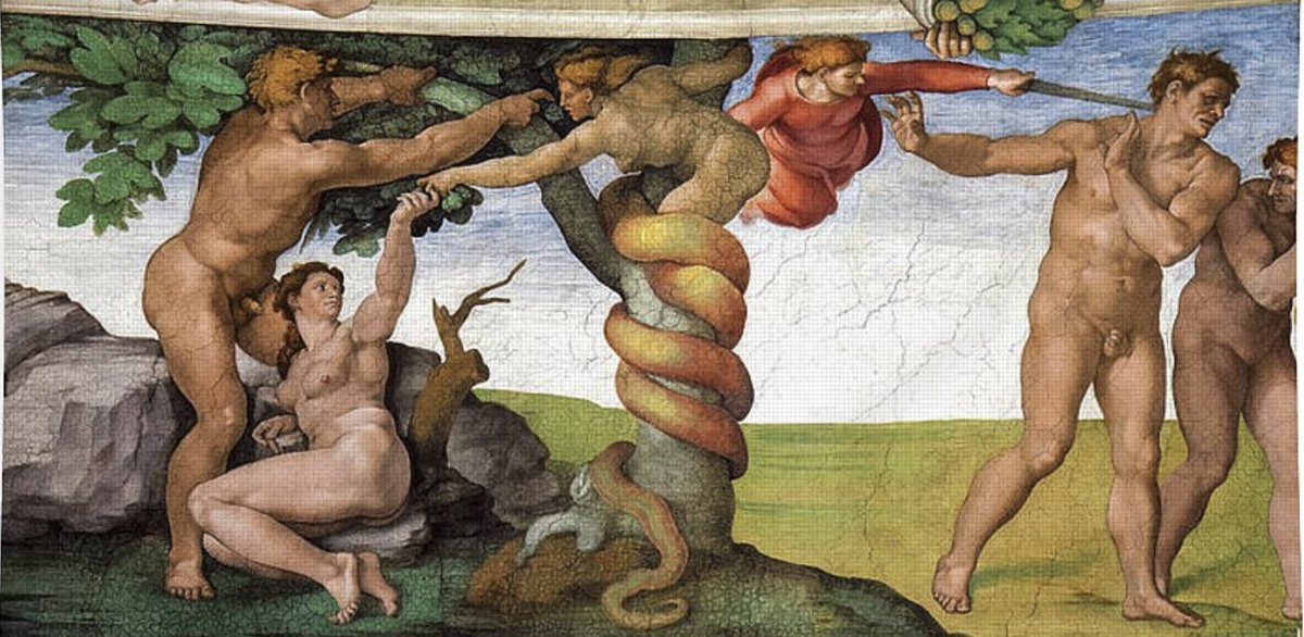 michaelshermer's tweet photo. The Morality of the Bible
(From The Moral Arc)

The Bible is one of the most immoral works in all literature. Woven throughout begats and chronicles, laws and customs, is a narrative of accounts written by, and about, a bunch of Middle Eastern tribal warlords who constantly fight over land and women, with the victors taking dominion over both. 

It features a jealous and vengeful God named Yahweh who decides to punish women for all eternity with the often intolerable pain of childbirth, and further condemns them to be little more than beasts of burden and sex slaves for the victorious warlords. 

Why were women to be chastened this way? Why did they deserve an eternity of misery and submission? It was all for that one terrible sin, the first crime ever recorded in the history of humanity—a thought crime no less—when that audacious autodidact Eve dared to educate herself by partaking of the fruit of the tree of the knowledge of good and evil. Worse she inveigled the first man—the unsuspecting Adam—to join her in choosing knowledge over ignorance. For the appalling crime of hearkening unto the voice of his wife, Yahweh condemned Adam to toil in thorn and thistle-infested fields, and further condemned him to death, to return to the dust from whence he came.

Yahweh then cast his first two delinquent children out of paradise, setting a Cherubim and a flaming sword at the entrance to be certain that they could never return. Then, in one of the many foul moods he was wont to fall into, Yahweh committed an epic hemoclysm of genocidal proportions by killing every sentient being on Earth—including unsuspecting adults, innocent children, and all the land animals—in a massive flood. 

In order to repopulate the planet after he decimated it of all life save those spared in the ark, Yahweh commanded the survivors—numerous times—to “be fruitful and multiply,” and rewarded his favorite warlords with as many wives as they desired. Thus was born the practice of polygamy and the keeping of harems, fully embraced and endorsed—along with slavery—in the so-called “good book.”

As an exercise in moral casuistry, this perspective-taking question comes to mind: did anyone ask the women how they felt about this arrangement? What about the millions of people living in other parts of the world who had never heard of Yahweh? What about the animals and the innocent children who drowned in the flood? What did they do to deserve such a final solution to Yahweh’s anger problem?