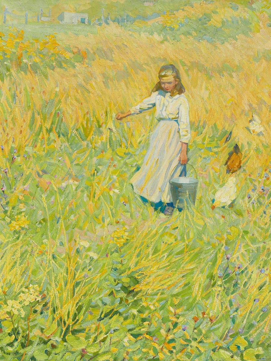 ArtistOnThisDay's tweet photo. Died on this day, June 27, 1915:
Helen Galloway McNicoll (Canadian)

The Little Worker, 1902/1912 https://t.co/aDYJVLjB1W