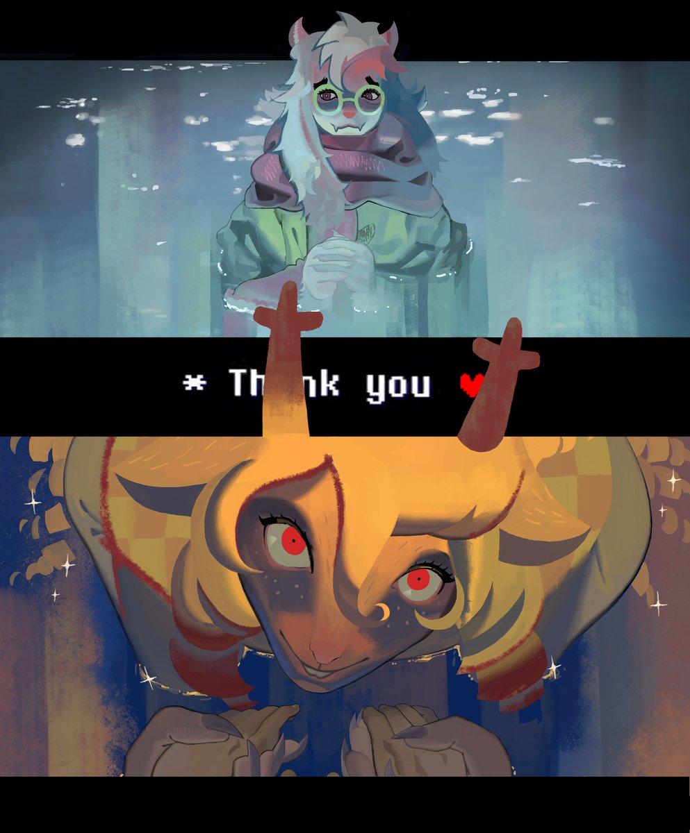 Papardusha's tweet photo. Themes and such #deltarunespoilers https://t.co/FWh0veNJ1G