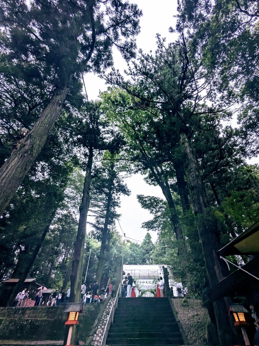 Akatsukixspace's tweet photo. 間々田八幡宮 夏の祓 へ https://t.co/YHzKK8rdZR