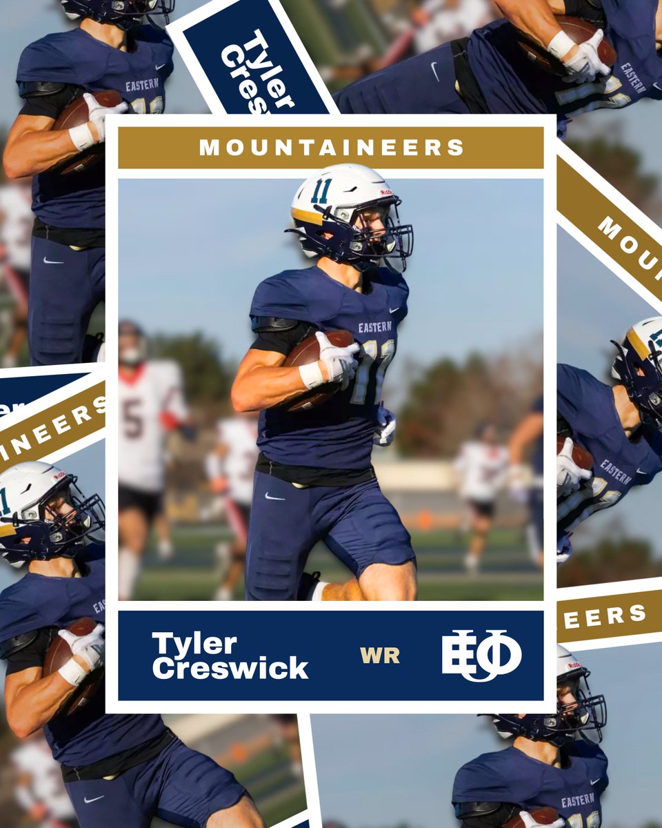 NAIAUNDERGROUND's tweet photo. 🌟 SPOTLIGHT 🌟

Eastern Oregon WR Tyler Creswick is expected to return.
One of the Mountaineers' top returning playmakers is ready to make even more noise this fall.

📈 561 REC YDS
🔥 Best Game: 155 YDS | 2 TDs https://t.co/DnWPQ6vRwV