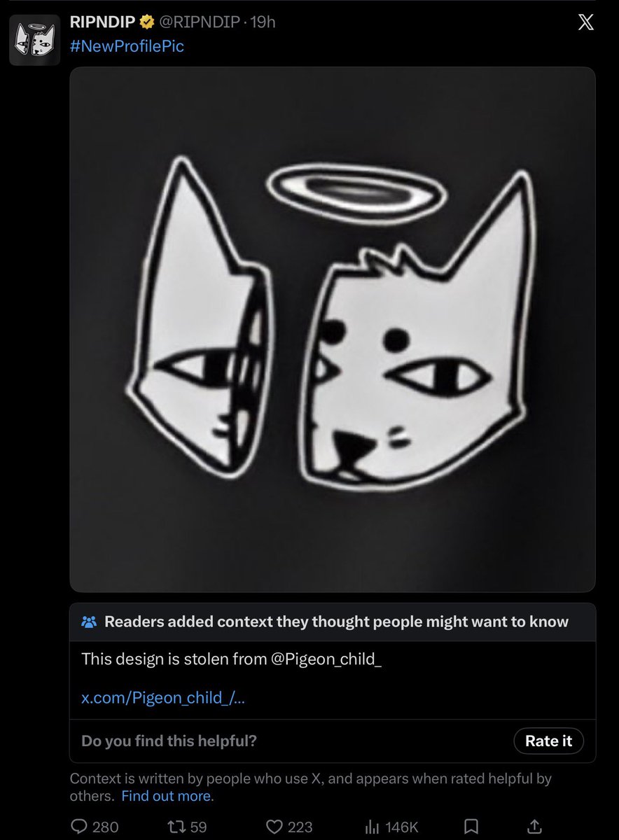 Tainted_Hannah's tweet photo. ive never heard of rip n dip before but this is genuinely fucking pathetic https://t.co/kZPOvUkVFD
