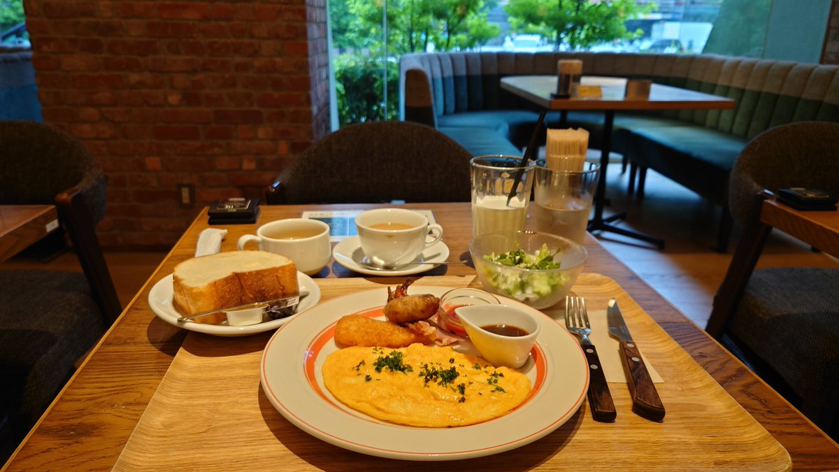 warasukee's tweet photo. Breakfast https://t.co/V1PRj40AAa