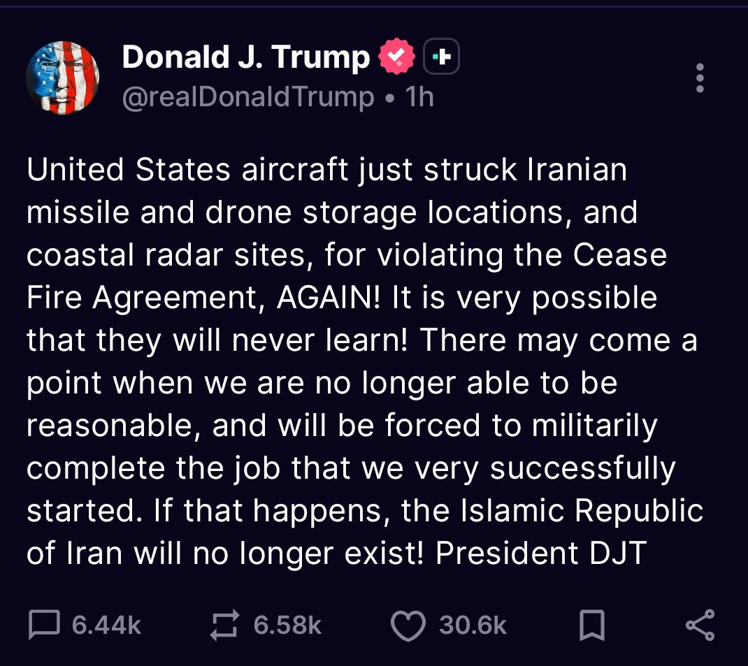 holonabove's tweet photo. This is the decode... Trump chose the name carefully...

Iran is the ancient nation... Persia before 1935... the Imperial State of Iran under the Pahlavi dynasty... a civilization stretching back thousands of years...

The Islamic Republic came later... created through the 1979 revolution and locked into power through clerical rule... you know... the hostile takeover of Iran...

So when Trump says the Islamic Republic of Iran will no longer exist... he is drawing the line between Iran and the regime that took control of it...

Iran is not being erased... the 1979 regime is being placed on notice... and those responsible for the takeover of Iran... the Unholy Trinity..