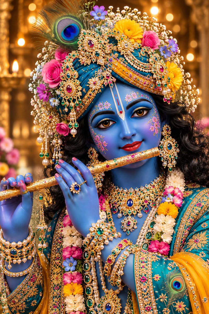 RISHIKESAMADHU's tweet photo. 🙏Jai Sri Krishna!🙏 https://t.co/v7imRbqNmR