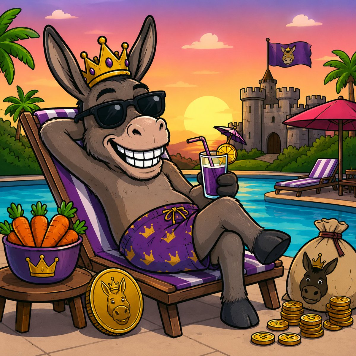 0x_warith's tweet photo. Poolside today. Moonside tomorrow. ππ
The Donkey King lifestyle has no limits. π«π
When the vision is big enough, even the sky isnβt the limit. π
@DonkeyKingCto
#DKING #DonkeyKing #Solana #Crypto https://t.co/dpbCQPSP5L
