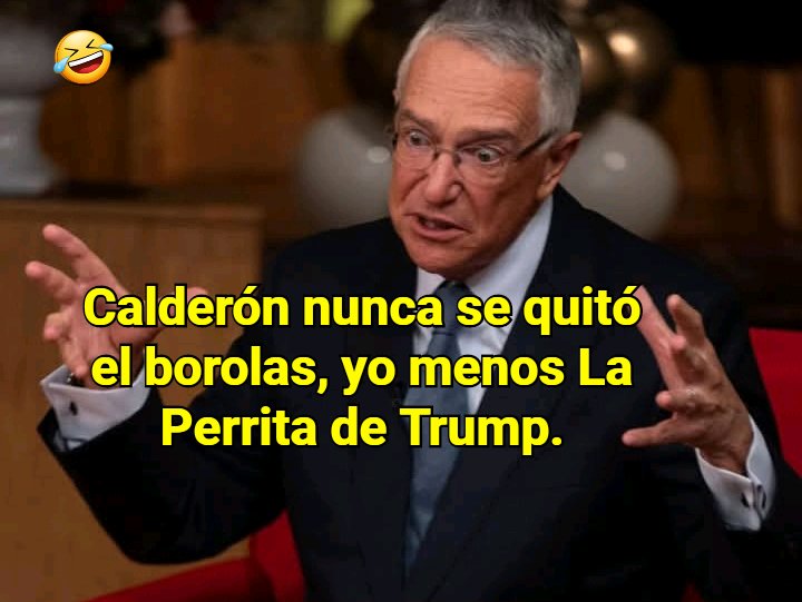 ArturoRossiniG's tweet photo. Se va a morir @FelipeCalderon y siempre se le va a recordar como Borolas y @RicardoBSalinas como #LaPerritaDeTrump https://t.co/Kmq2pPPk0L