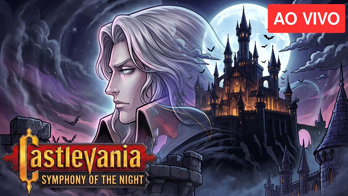 fnerygameplay's tweet photo. Pessoal vai começar uma live de gameplay jogando ao vivo o jogo Castlevania: Symphony of the Night, venham todos assistir e participar no chat lá no YouTube por esse link abaixo

https://t.co/gJrfOn1sWW

#aovivo #gameplay #live #castlevania #games #jogos #youtube #ptbr #brasil https://t.co/yx6JR3Kdpi