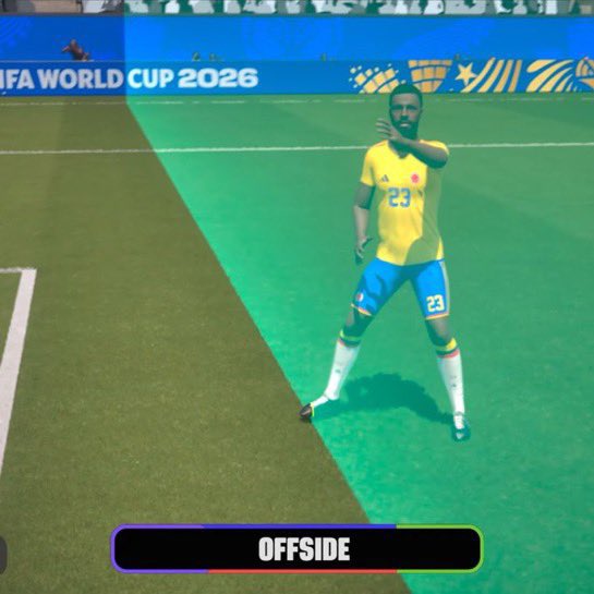 AtaqueFutbolero's tweet photo. 🔎⚠️ ESTE ES EL OFFSIDE QUE LE COBRARON A DAVINSON SÁNCHEZ. https://t.co/R94jDJ4I4s