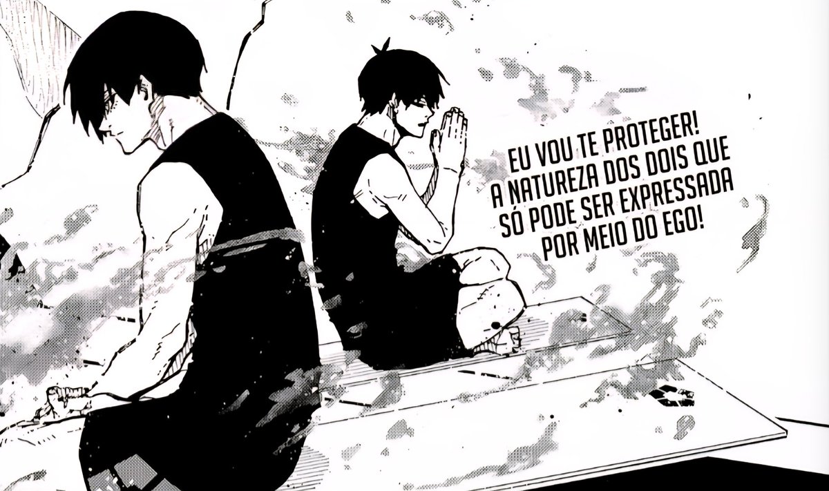 thv_poets's tweet photo. "eu vou te proteger" 😭

eu acredito que o Isagi vai salvar o Rin de diferentes formas, de nunca mais se sentir abandonado, mas principalmente tbm a entender o próprio ego, para não ficar mais tão dependente do irmão.

Assim como o Rin, é a peça que falta para o próprio Isagi. https://t.co/L8WlKOMkhi