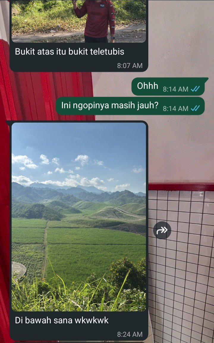 lelyknt's tweet photo. Dia yg sepedaan, dia juga yg story telling 🤣 thank you for keeping me updateddd https://t.co/4B0TgcLueb