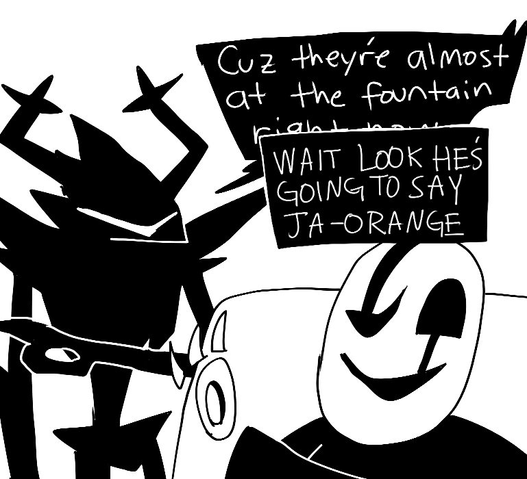 fiftyway's tweet photo. #deltarunespoilers this is the reason the knight was taking its sweet ass time https://t.co/pkJqLo4KrK