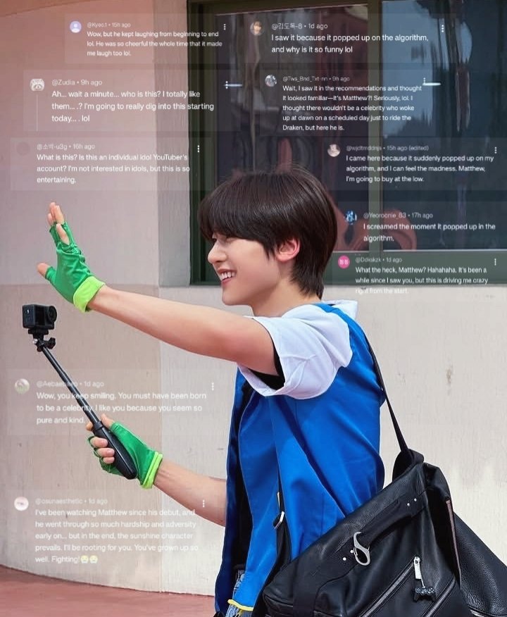 0528_files's tweet photo. non-fans and bp watcher before now finding about hey bye thew through the algorithm then praising how entertaining the channel! 

YOU'RE GONNA BE BIG YOUTUBER SEOK MATTHEW 🥹 https://t.co/XGo5kQkjuI