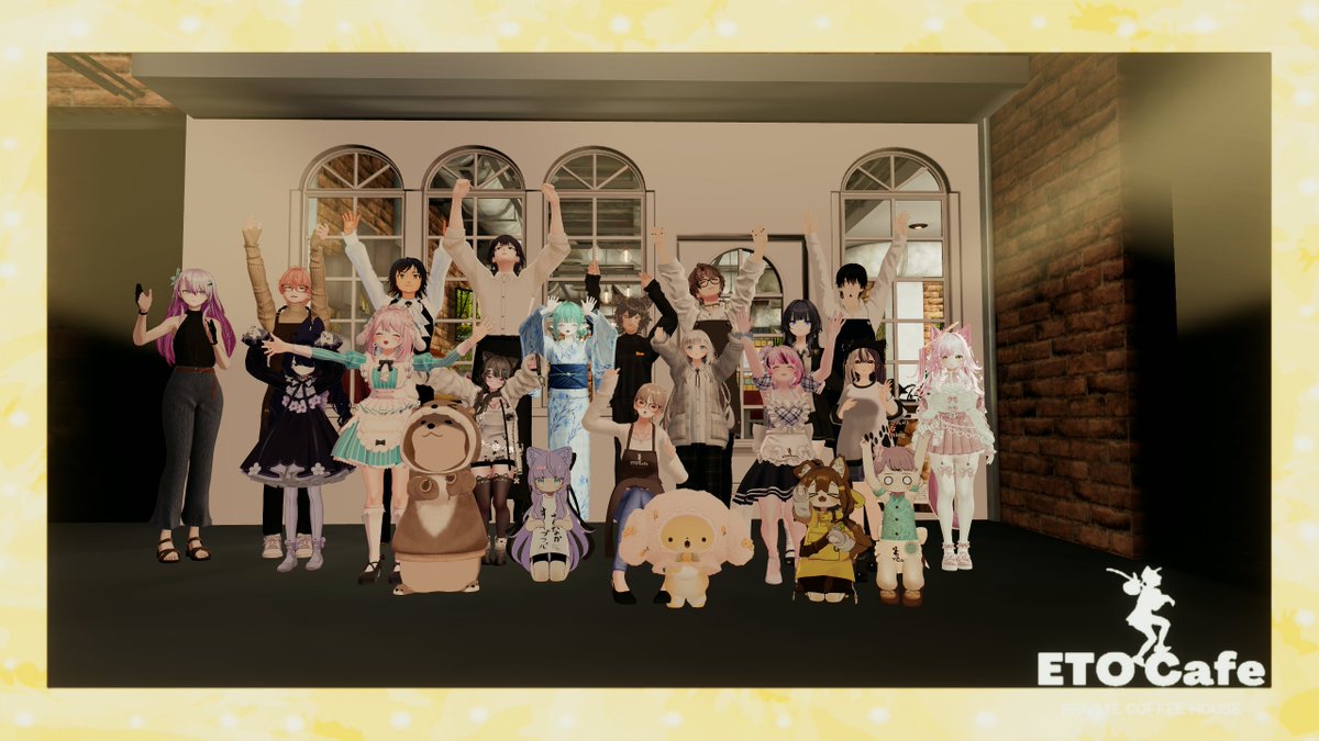 VRC_ZTC's tweet photo. きょう！久々にエトカフェさんにお邪魔させていただきました～！朝から人と話す機会って本当に少ないのでやっぱり楽し～となりました…一緒に来てくれたさかしま嬢もありがとう！
また早起きしてエトカフェいくぞ～！！！
#エトカフェ https://t.co/E1a2mpeb2d