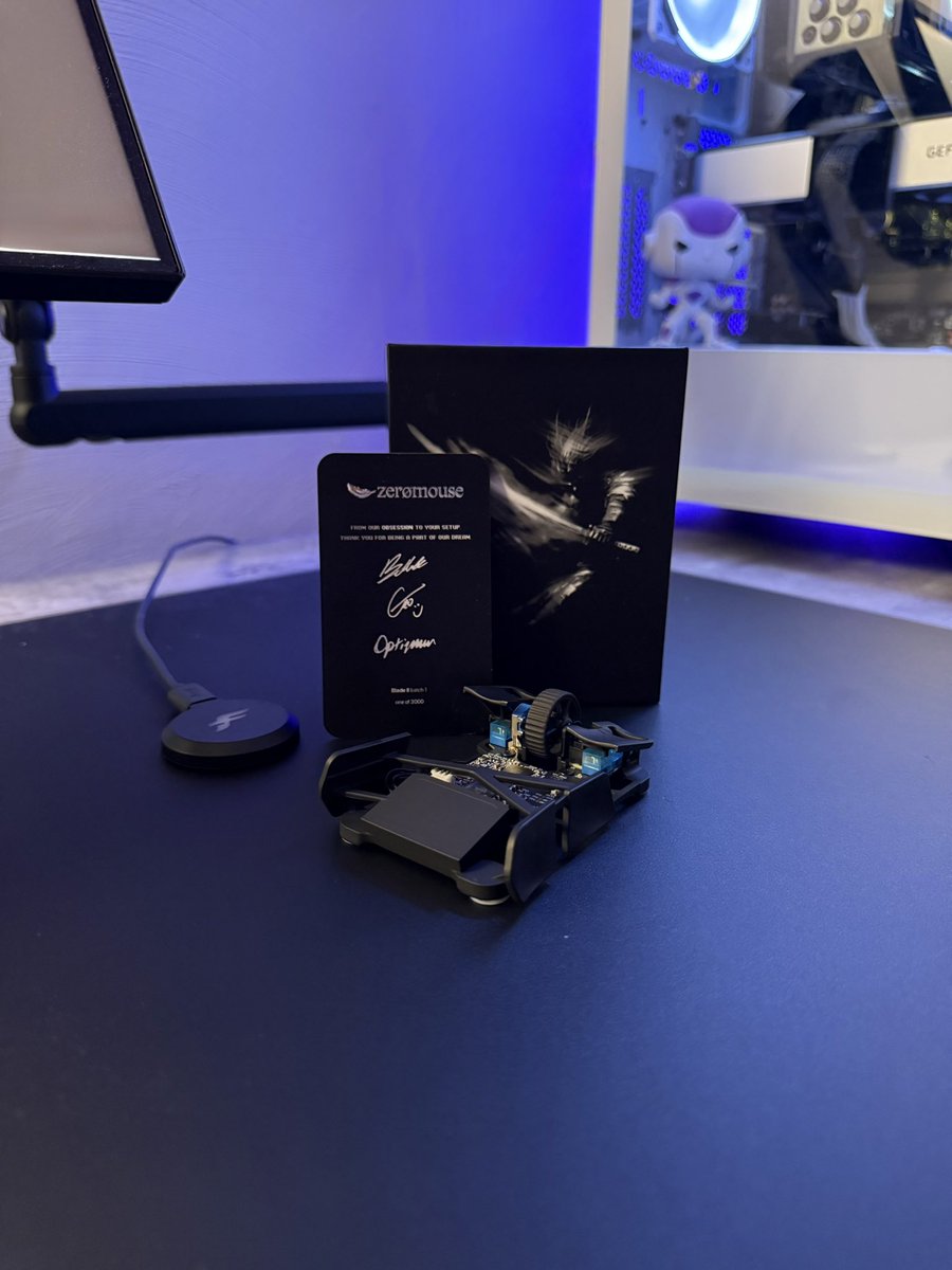 notyooka's tweet photo. Just got my hands on the #zeromouse 😍🔥#desksetup https://t.co/1bPv66g8A3
