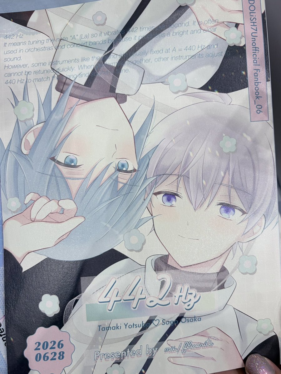 UtopiaScapes's tweet photo. 設営完了しておりまし！た！新刊キキララカラーできらきらで可愛くできた❣️無配なくなってしまいましたが、よろしくお願いします🩵💜🎶 https://t.co/enhVkA4S3N