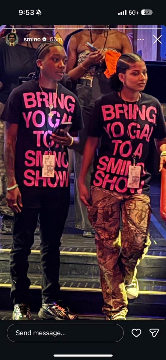 guncibrew's tweet photo. i luv @smino https://t.co/WtvpTgPgaz