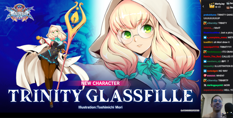 Zatefgc's tweet photo. TRINITY ANUNCIADA, A MAIS ESPERADA, MAS MUITO FODA QUE O MORI TÁ DE VOLTA 

(sim, eu tô sem camisa) https://t.co/f3FFjmXra1