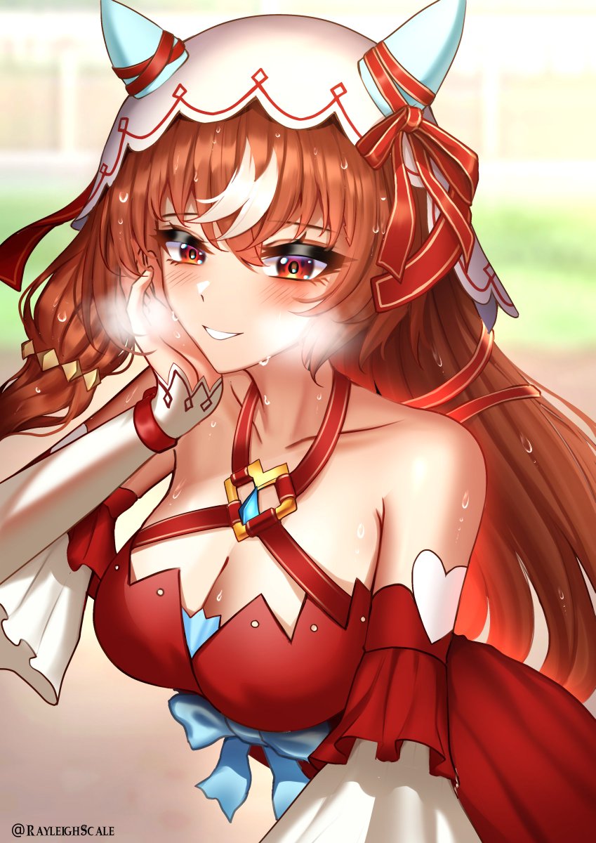RayleighScale's tweet photo. Sweaty Umamusume 
Still in Love

Any recommendation on who to draw next? https://t.co/HYjJkyQbfV