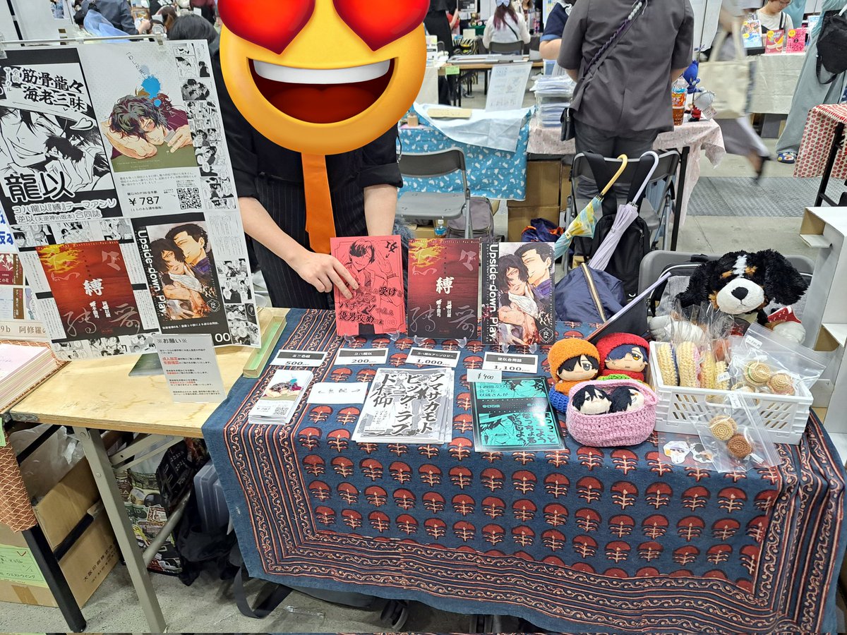 foundryoi's tweet photo. 設営完了しております！
筋骨龍々海老三昧！すじえびをお願いいたします！ https://t.co/DsLj8moPBw